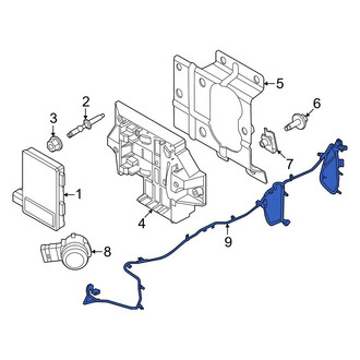 Ford OE - Front Left Inner Parking Aid Sensor Housing