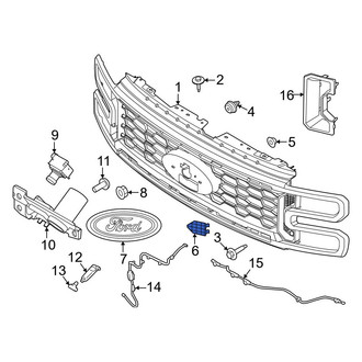 Ford OE - Front Grille Molding