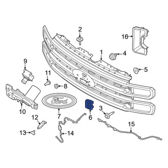 Ford OE - Front Grille Molding