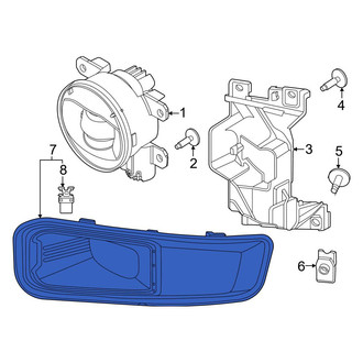 Ford OE - Front Right Fog Light Trim
