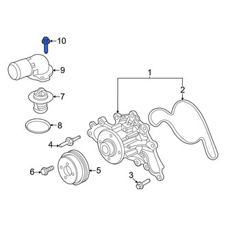 Ford OE - Engine Camshaft Position Sensor Bolt