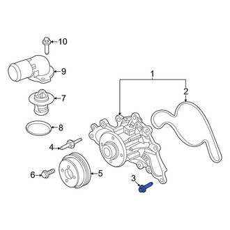 Ford OE - Engine Camshaft Position Sensor Bolt