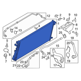 Ford OE - Radiator