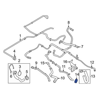 Ford OE - Radiator Hose Clamp