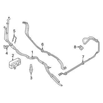 Ford OE - Cooling - Hoses & Lines (Auxilliary, Cooling System)