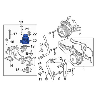 Ford OE - Engine Coolant Thermostat Housing