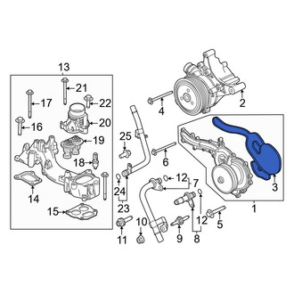 Ford OE - Engine Water Pump Gasket