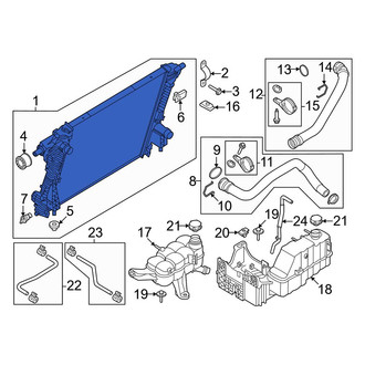 Ford OE - Radiator
