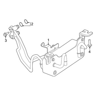 Ford OE - Cooling - Trans Oil Cooler (Regular Cab / SuperCab / Crew Cab 7.3L)