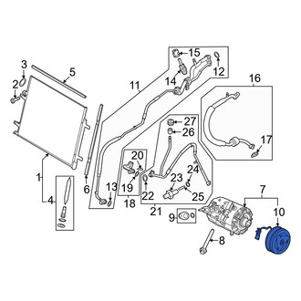 Ford OE - A/C Compressor Clutch