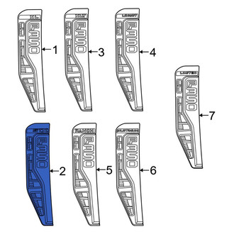 Ford OE - Front Right Fender Emblem