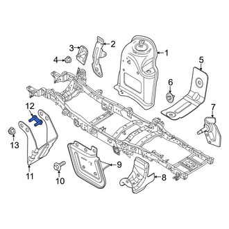 Ford OE - Fender Apron Extension