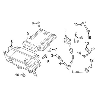 Ford OE - Electrical - Ignition System (Regular Cab / SuperCab / Crew Cab 6.8L / 7.3L)