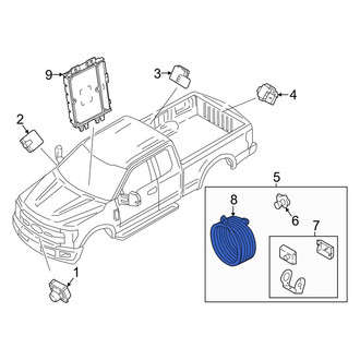 Ford OE - Front Park Assist Camera Wiring Harness