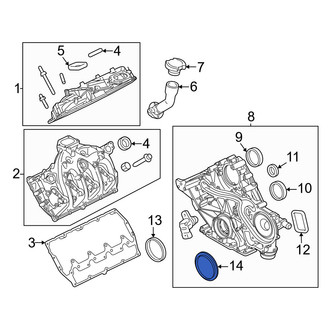 Ford OE - Front Engine Crankshaft Seal