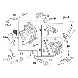 Ford OE - Exhaust Clamp