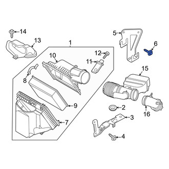 Ford OE - Air Filter Housing Bolt