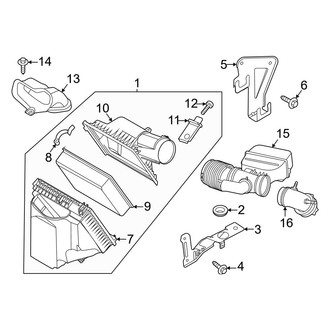 Ford OE - Engine - Air Intake (Regular Cab / SuperCab / Crew Cab 7.3L)