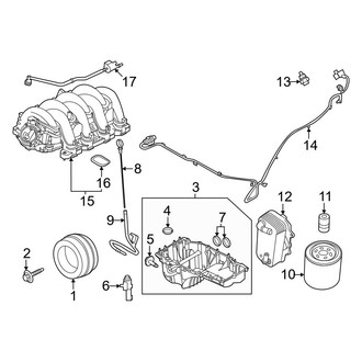 Ford OE - Engine Parts (Regular Cab / SuperCab / Crew Cab 6.8L)