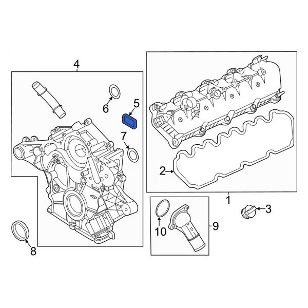 Engine Timing Cover Gasket