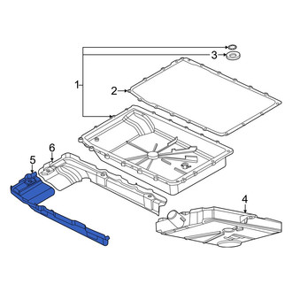 Ford OE - Right Transmission Oil Pan Bracket