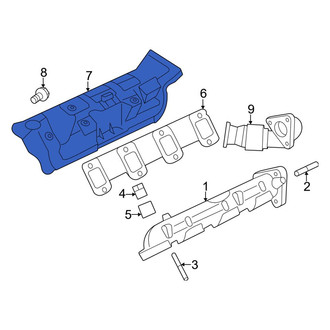 Ford OE - Left Exhaust Manifold Heat Shield