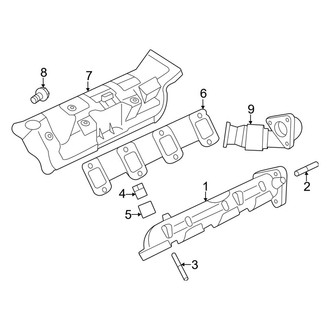 Ford OE - Exhaust System - Exhaust Manifold