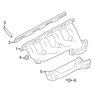 Ford OE - Exhaust System - Exhaust Manifold (Regular Cab / SuperCab / Crew Cab 7.3L)