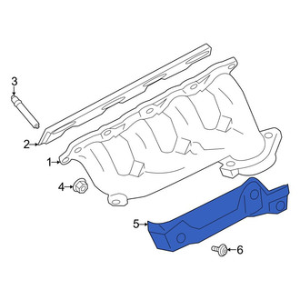 Ford OE - Right Exhaust Manifold Heat Shield