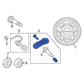 Ford OE - Tire Pressure Monitoring System (TPMS) Sensor
