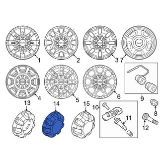Ford OE - Wheel Cap