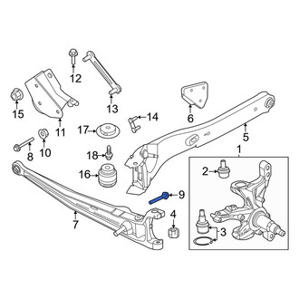 Ford OE - Outer Beam Axle Bolt