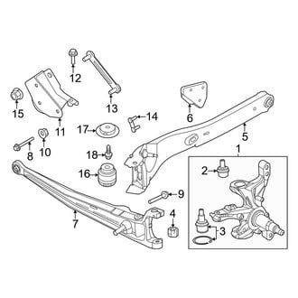 Ford OE - Front Suspension - Suspension Components (XL Regular Cab / SuperCab / Crew Cab RWD)