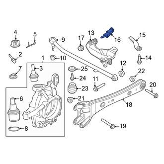Ford OE - Suspension Track Bar Stud