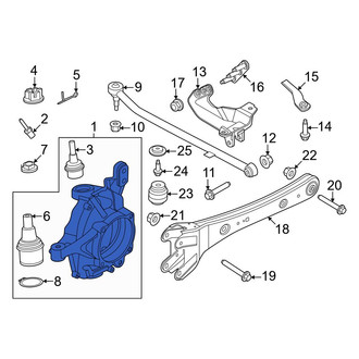 Ford OE - Left Steering Knuckle