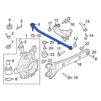 Ford OE - Front Suspension Track Bar