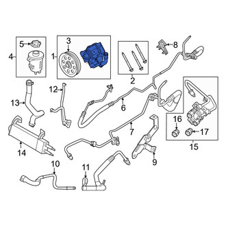 Ford OE - Power Steering Pump