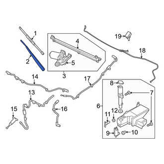Ford OE - Right Wiper Arm