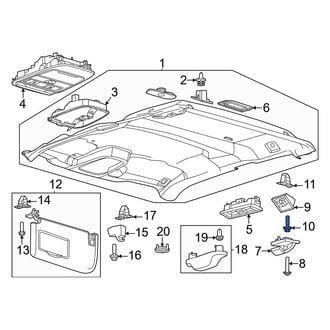 Ford OE - Headliner Screw