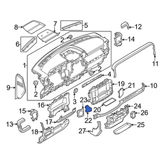 Ford OE - Instrument Panel Bezel