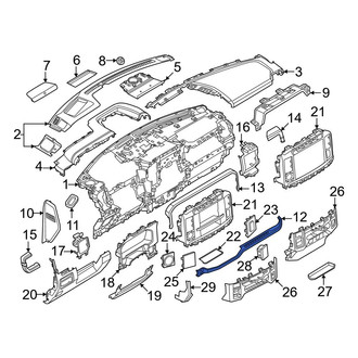 Ford OE - Lower Instrument Panel Molding