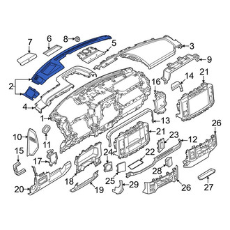 Ford OE - Dashboard Air Vent Trim