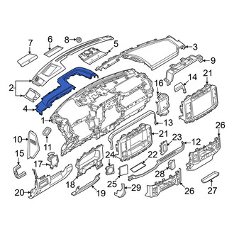 Ford OE - Center Upper Instrument Panel Cover
