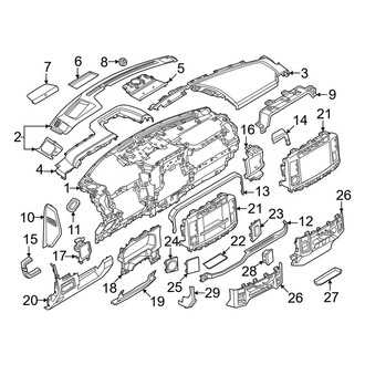 Ford OE - Instrument Panel Components (Panel & Trim)