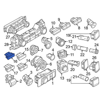 Ford OE - Tailgate Release Switch