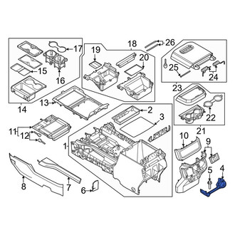 Ford OE - Console Bracket
