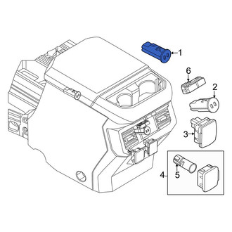 Ford OE - Front Audio Auxiliary Jack