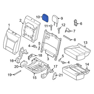 Ford OE - Rear Left Headrest Cover