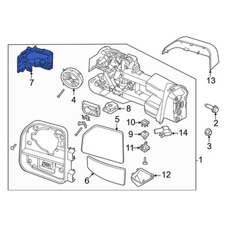 Ford OE - Center Right Turn Signal Light Assembly