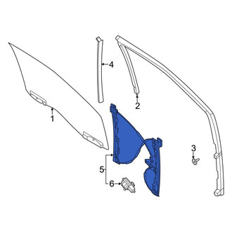 Ford OE - Front Left Window Motor and Regulator Assembly